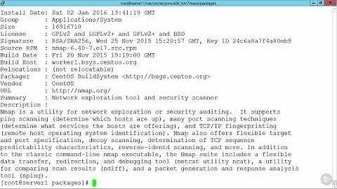 60   Using the rpm Command