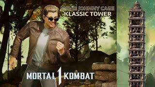 MK1 - *MK2 Movie Johnny Cage*(Sub-Zero Kameo) Klassic Tower Gameplay + Ending (2080p 60fps) PS5 Profile