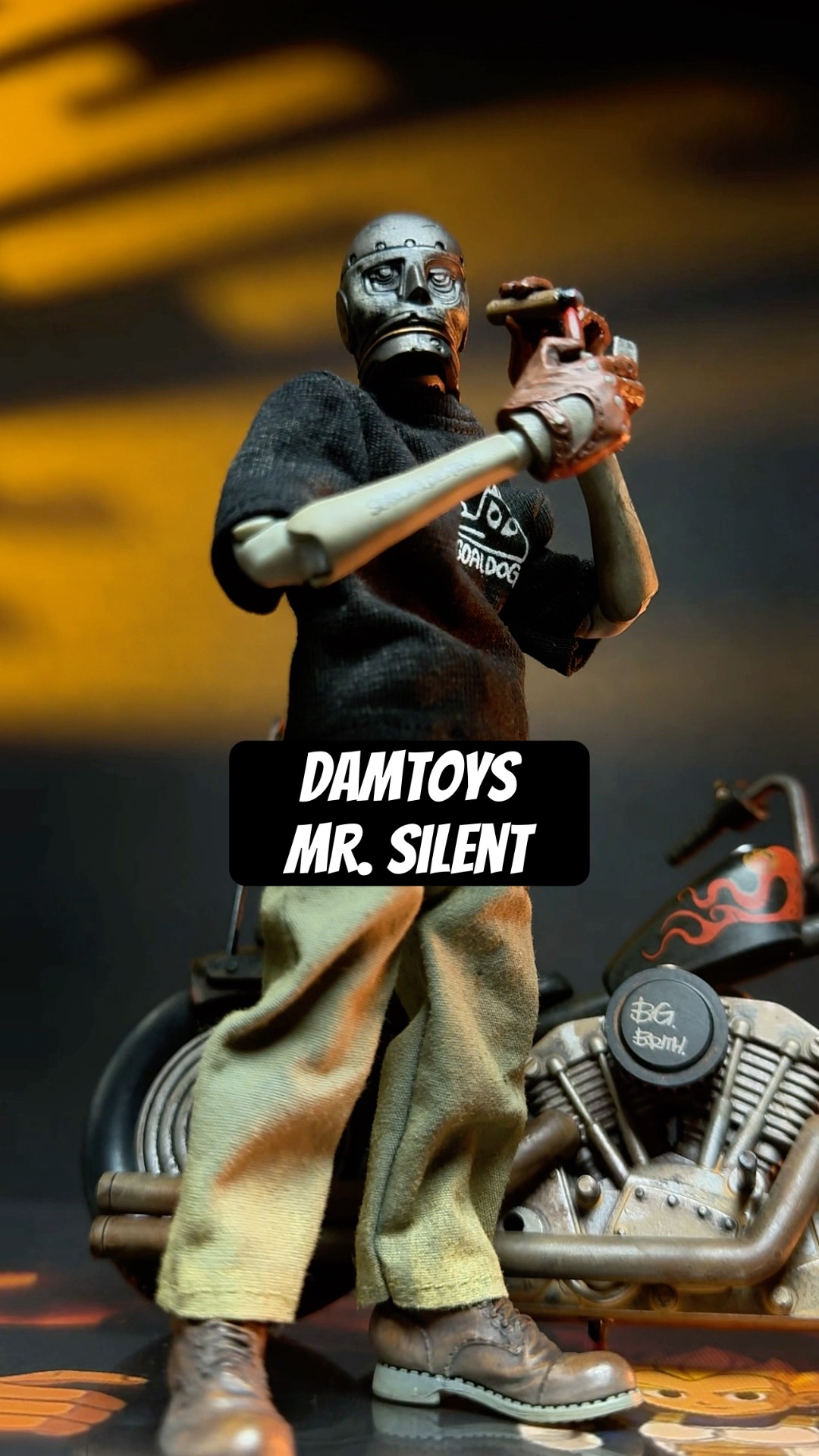 Mr. Silent - Death Gas station series DamToys Coal Dog Park Zhi