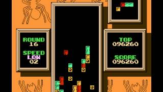Tetris 2 - Tetris 2 (NES / Nintendo) Gameplay - Rounds 11-20 - User video