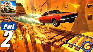 🎮 Stunt Car Extreme Gameplay Walkthrough Part 2 | Crazy Stunts & Extreme Races (Android, iOS) screenshot 1