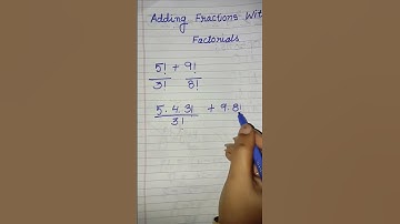 Shorts | Adding Factorial Trick | Tricky Maths | Mathematics | EDUCATION WORLD WITH PINKY ✔️