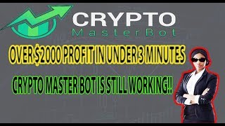 Is Crypto Master Bot Still Working ? Live Trades screenshot 4