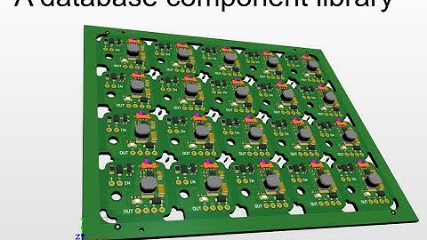 Altium component database library tutorial with free examples