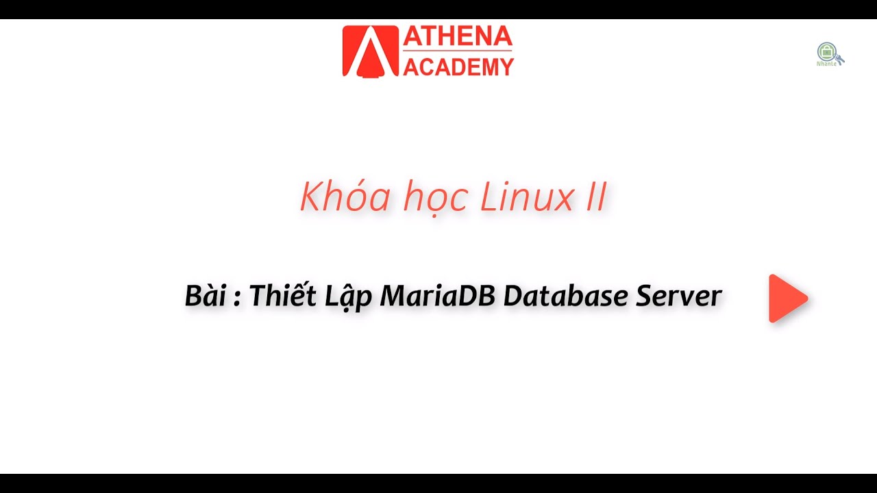 mariadb คือ  2022 New  Bài: Thiết Lập MariaDB Database Server