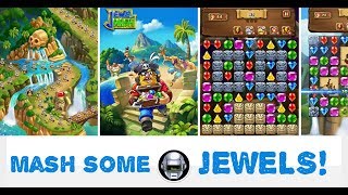 Jewel Mash (mobile) match 3 - JUST GAMEPLAY screenshot 3
