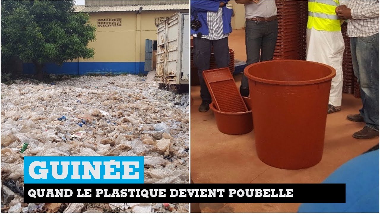 Sodiaplast, l'entreprise guinéenne qui transforme le plastique en poubelles... mais pas que !