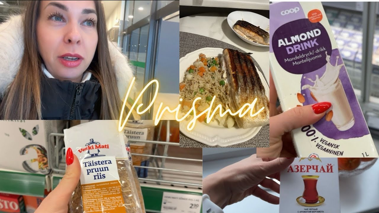 Prisma в Нарве 🛒 Цены на продукты Закупка на семью | Метель |Солю лосось |Рассольник | Рыба на гриле