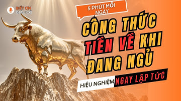 CÔNG THỨC TIỀN VỀ KHI ĐANG NGỦ SỨC MẠNH TIỀM THỨC & LUẬT HẤP DẪN