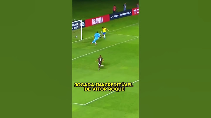 JOGADA INACREDITÁVEL DO VITOR ROQUE!!!