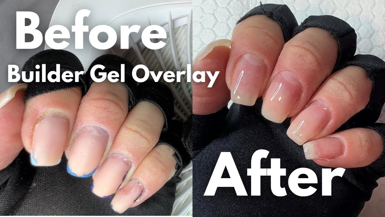 Gel Overlay on Natural Nails | Nails, Natural nails, Gel overlay nails