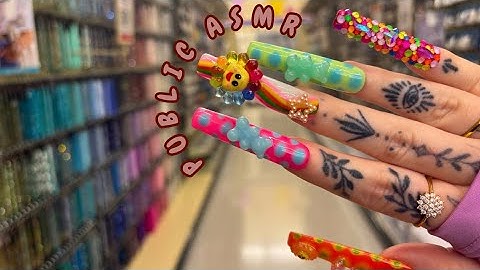 Public ASMR in HOBBY LOBBY | Tapping, Scratching, Fabric Sounds, Camera Scratching, Crinkles