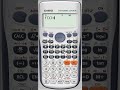 Making the Table of X Factorial In Calculator
