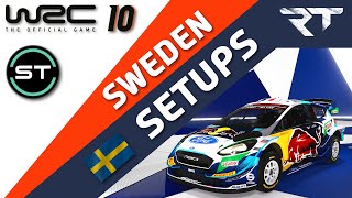 WRC 10 | Ford Fiesta WRC | Sweden SETUPS