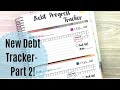 Setting up my New Debt Tracker PART 2! || Individual Debt Progress Tracker || Morey June Designs