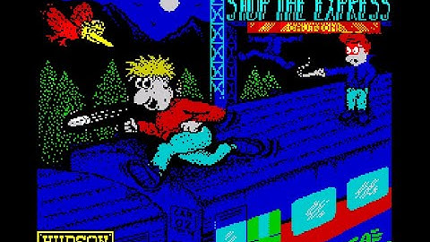 STOP THE EXPRESS (2017 Re-release) Walkthrough, ZX Spectrum