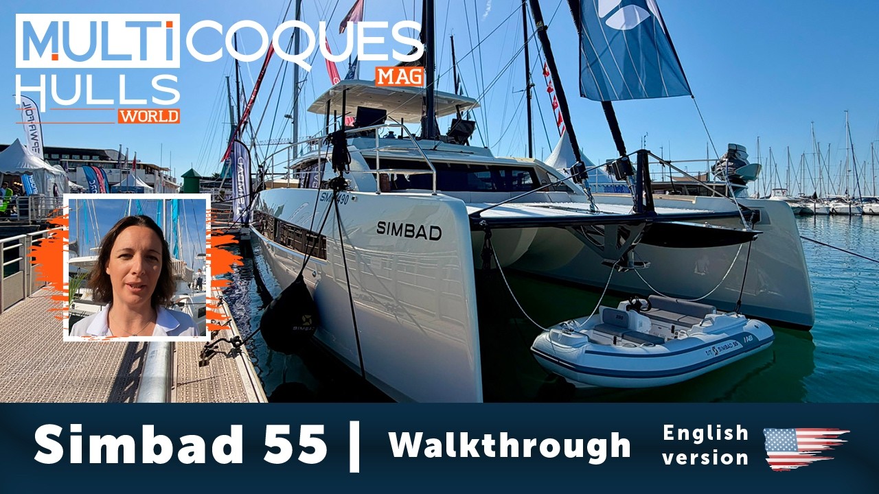 ⁣Simbad 55 | Walkthrough | Multihulls World