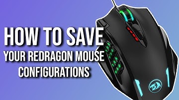 HOW TO SAVE SETTINGS FOR YOUR REDRAGON MMO MOUSE IN 2024 | Redragon M908 MMO Gaming Mouse