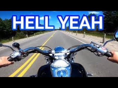 Bancroft To Papineau Lake Ontario On My Honda VTX 1300