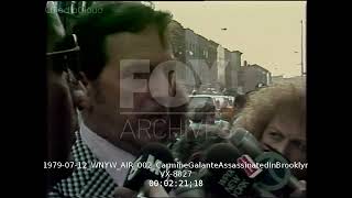 Mafia Boss Carmine Galante Assassinated - Original Breaking News Footage | July 12th, 1979