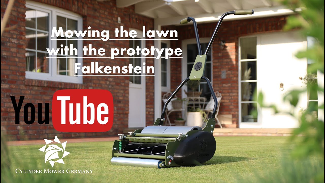 Falkenstein Prototyp Cut! Cylinder Mower Germany Handspindelmäher, 