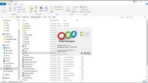 Xilinx ISE Design Suite 14.7 FPGA ALU(Arithmatic Logic Unit) dan Shift Register