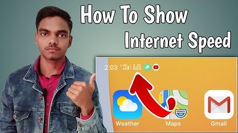How To Enable Internet Speed Meter On Notification Bar In Realme, Realme And Oppo Mobiles