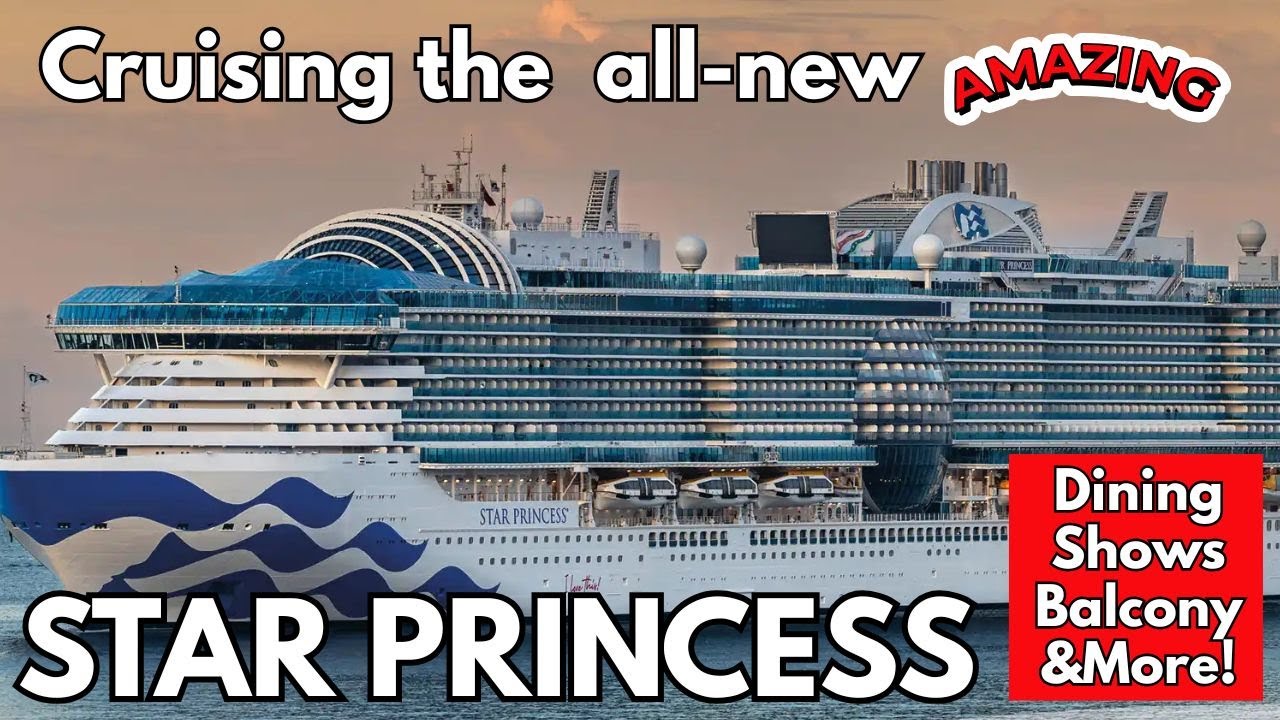 Cruising the all-new STAR PRINCESS for a 3-day Inaugural Season Cruise! Cruise Recap & Highlights!