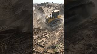 Bulldozer Push and Clearing Dirt