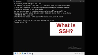 What is SSH | SSH