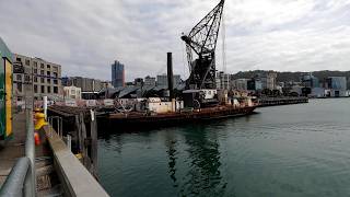 Steam Crane Ship Hikitia Wellington, New Zealand