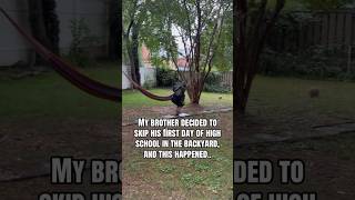 My Brother Decided To Skip His First Day Of High School, And Then This Happened.. #shorts #funny Profile