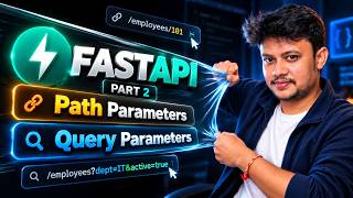 Path and Query Parameters in FastAPI  | Explained in Telugu