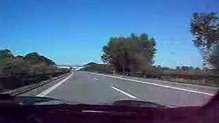 Driving 312 km/h with the mclaren mercedes slr on a92 in germany
autobahn.