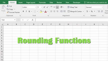 How to use ROUND, CEILING and FLOOR in Excel?