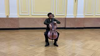 Bach: Suite for Solo Cello No. 6 in D major, BWV 1012 — Sarabande (Leland Ko)