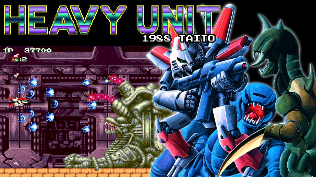 HEAVY UNIT 1988 TAITO 【Arcade】