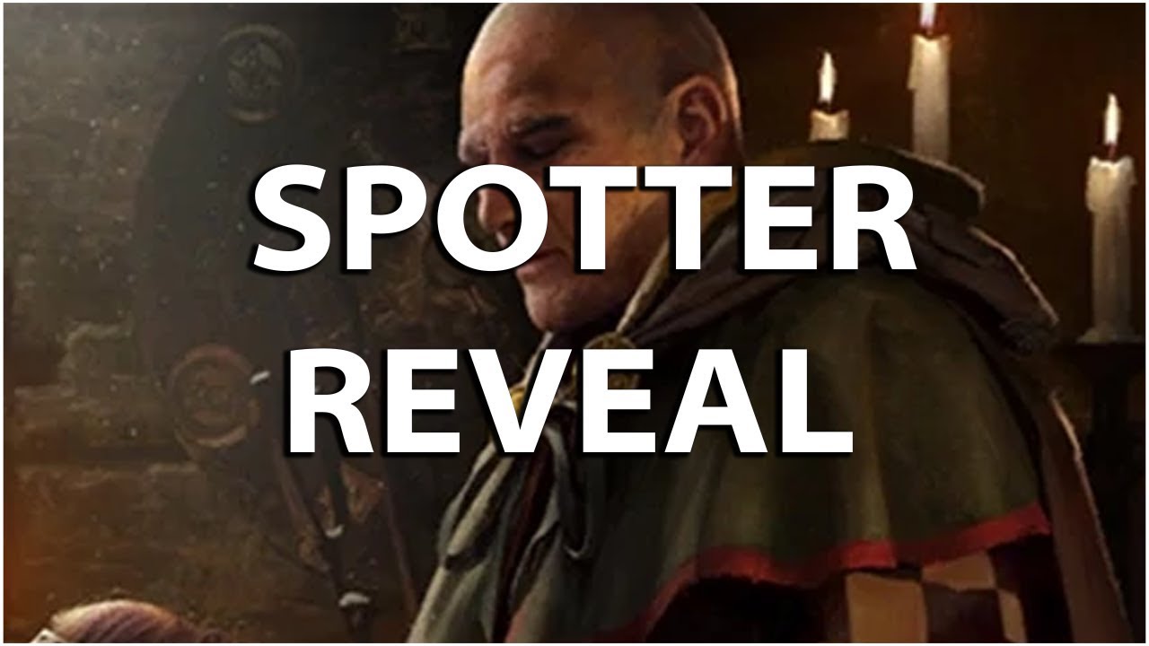 Gwent The Witcher Card Game Nilfgaard Spotter Reveal deck with King