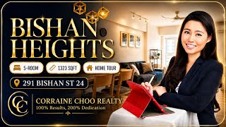 Bishan Heights - Spacious & Tastefully Renovated 5 room Spanning 1323 sqft with Balcony! 