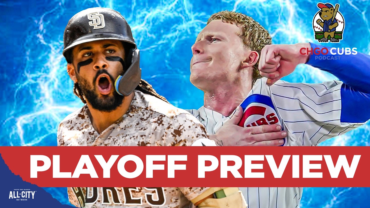 WILD CARD ROUND PREVIEW: Can Cubs, Pete Crow-Armstrong Take Down Padres? I CHGO Cubs Podcast