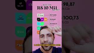 QUANTO RENDE 10.000 EM INVESTIMENTOS QUANTO RENDE 10 MIL NO NUBANK #fyp #investimentos #nubank