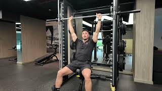 Smith Machine shoulder press Net Worth