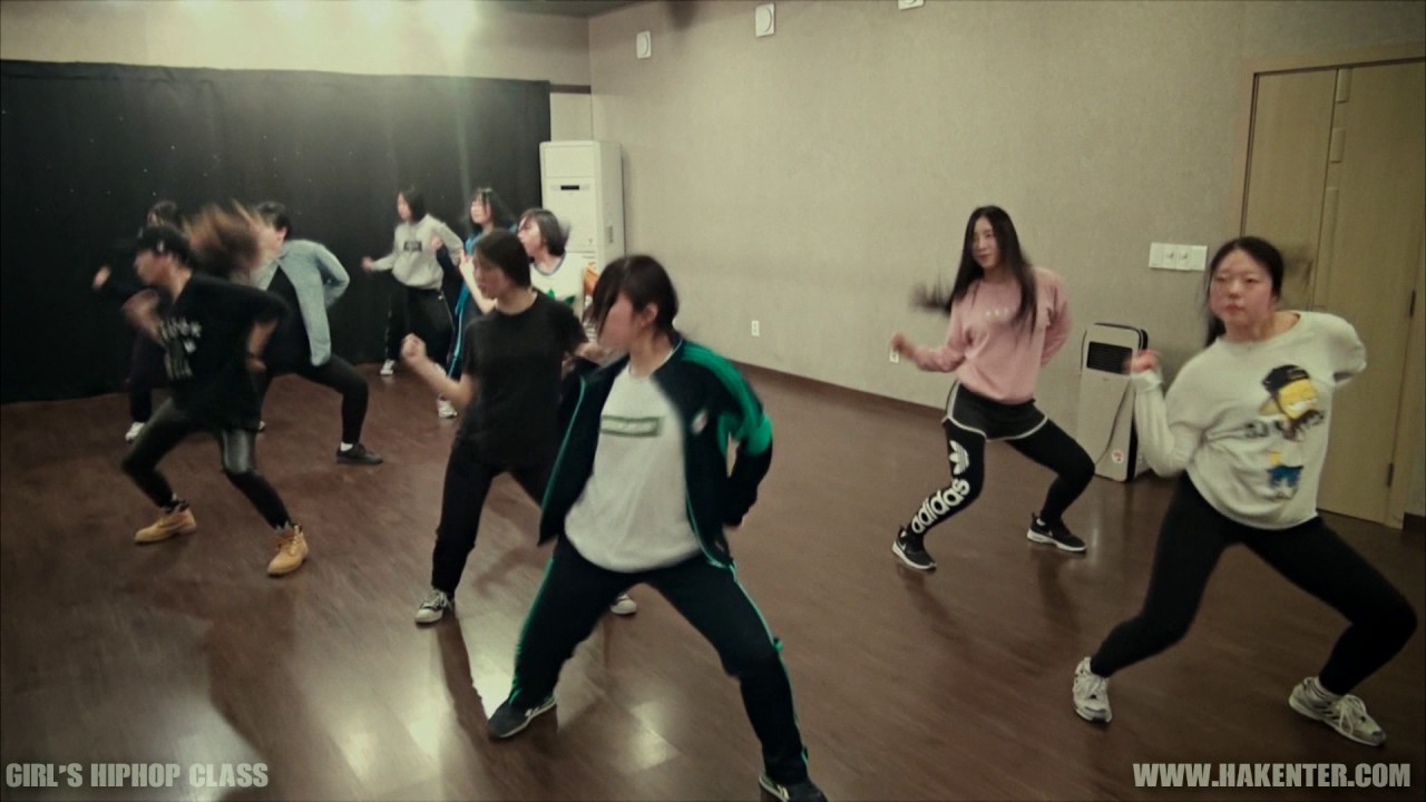 HAK ENTER GIRL'S HIPHOP CLASS  Tip drill - Nelly / Choreography by J DEEP