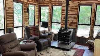 Take a peek inside our cozy cabin!!