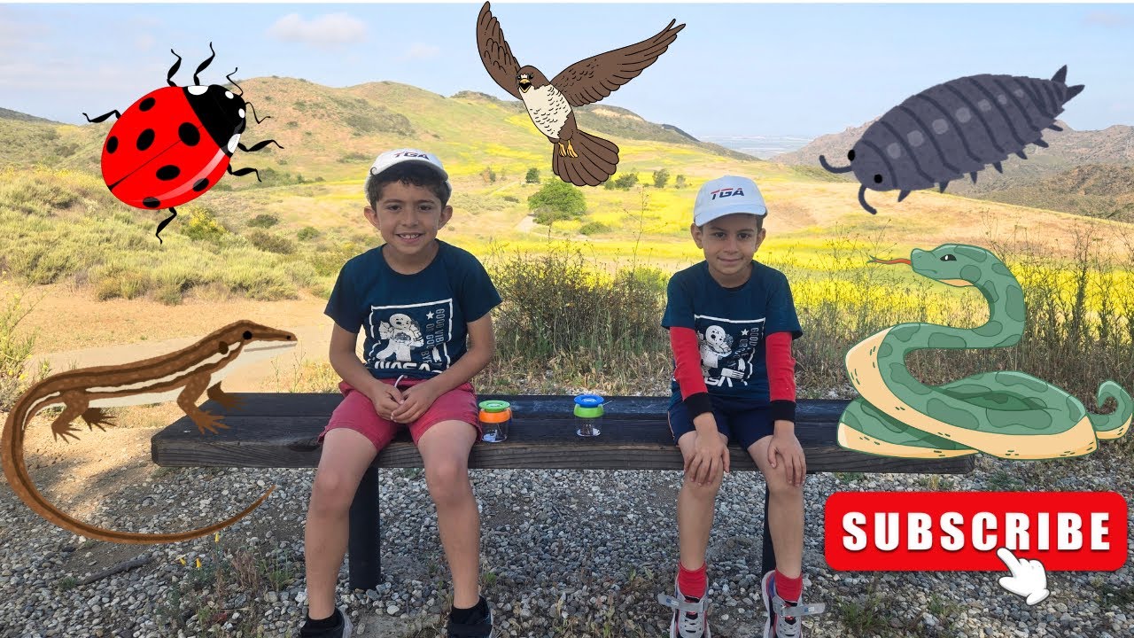 From Ladybugs to Snakes – Ryan and Ruben’s Nature Adventure!