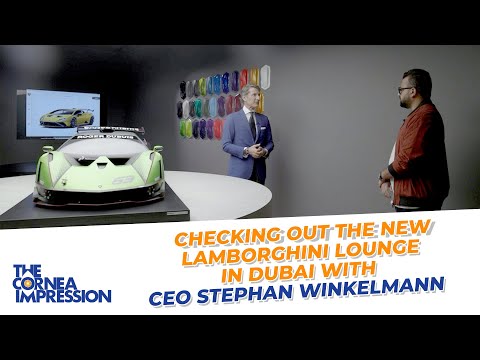 Check out the new Lamborghini lounge in Dubai with CEO Stephan Winkelmann | The Cornea impression