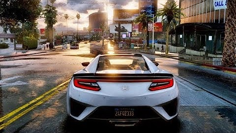 GTA-5- 8k Resolution 2019 Real Life Graphics! (New Redux 1.7 Graphics Mod!)