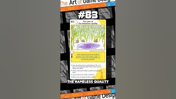 Game Design Tips #83 - Nameless Quality #fallintoshorts #gamedev #shorts