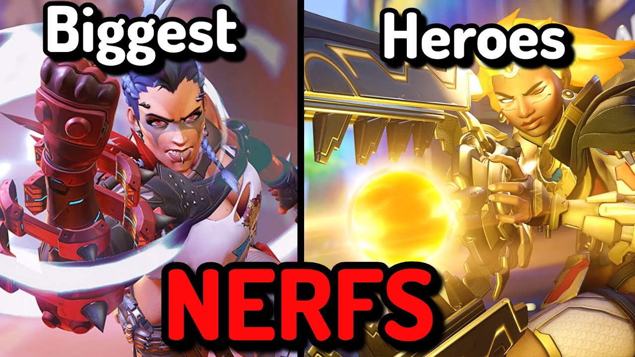 Самые большие нерфы в истории Overwatch 2
