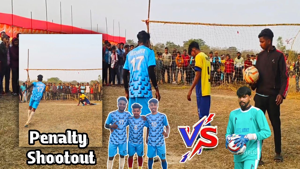 PENALTY SHOOTOUT Krishnapur Fc 🆚 Gutiuli Fc  // At- Bandhdih // Krishnapur Fc 